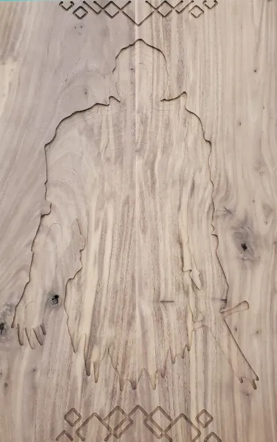 Post CNC cut